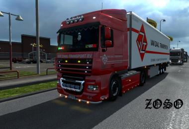 DAF XF 50k Van Zaal Transport Skin