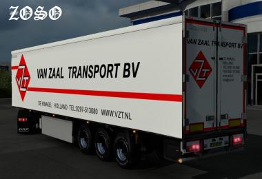 DAF XF 50k Van Zaal Transport Skin