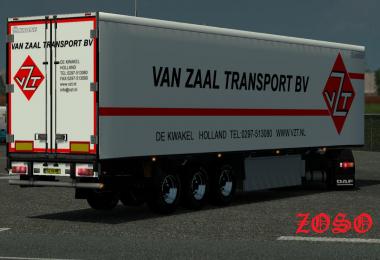 DAF XF 50k Van Zaal Transport Skin