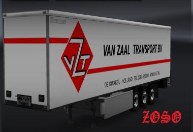 DAF XF 50k Van Zaal Transport Skin