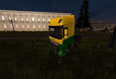 DAF xf euro 6 agrifirm skin all cabs