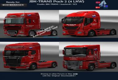 JBK Trans Pack Truck Update