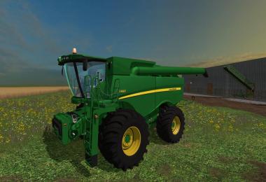 John Deere S680 Terra Tire