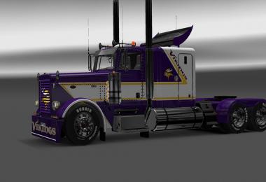 Minesotta Vikings Modified Peterbuilt 389