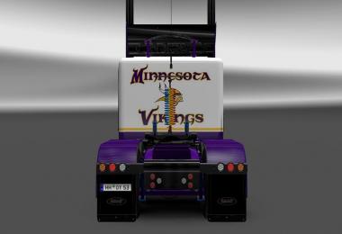 Minesotta Vikings Modified Peterbuilt 389