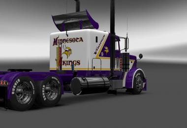 Minesotta Vikings Modified Peterbuilt 389