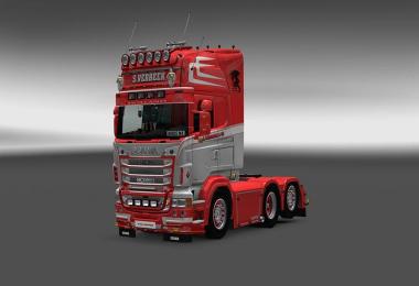 Scania RJL S.Verbeek Skin v1.0