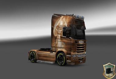 Scania Streamline Swan Princess Skin