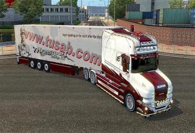 Scania T & Volvo VNL TUSAB Combo