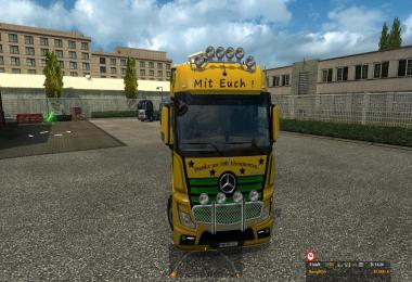 Skin New Actros (2014) WoBra v1.1