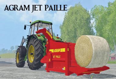 Straw blower Agram jet paille v3.0