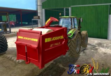 Straw blower Agram jet paille v3.0