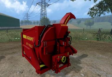 Straw blower Agram jet paille v3.0