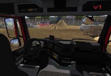 Volvo FH 2009 Black & Gray Exclusive Interior Pack