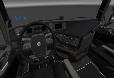 Volvo FH 2012 Dark Beige Interior v1.1