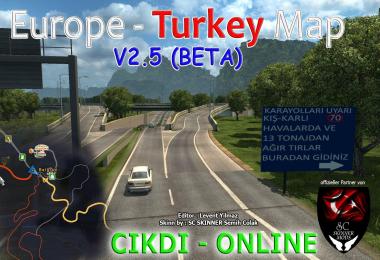 Europe & Turkey Map v2.5