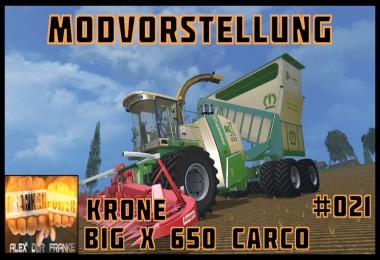 Krone BIG X 650 Cargo v3.0 Beta