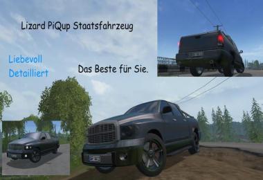 Lizard PiQup authorities vehicle v1.0 Last Edition