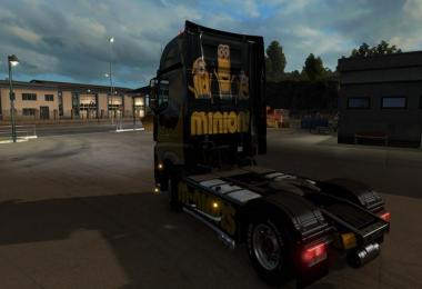 Minions Mercedes Benz Actros New v1.0
