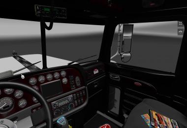 Peterbilt 389 Dark Interior