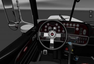 Peterbilt 389 Dark Interior