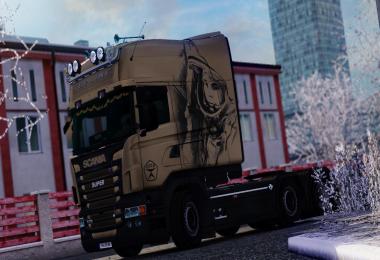 Scania RJL Gagarin Skin 1.21.1