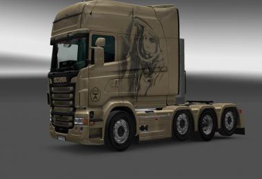 Scania RJL Gagarin Skin 1.21.1