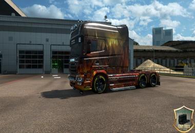 Scania RJL Longline Dragon Skin v2.0