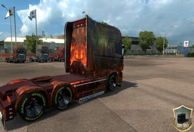 Scania RJL Longline Dragon Skin v2.0