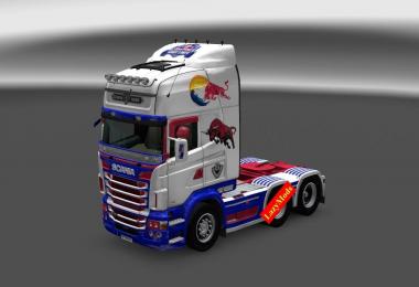 Scania RJL V8 Redbull [LazyMods]