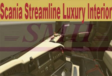 Scania Streamline Brown - Cream Interior 1.21.x
