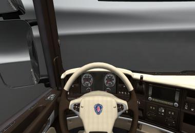 Scania Streamline Brown - Cream Interior 1.21.x