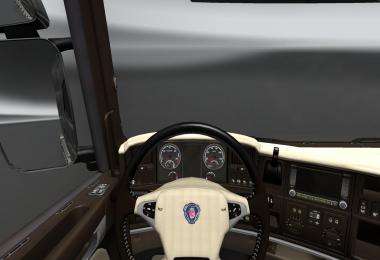 Scania Streamline Brown - Cream Interior 1.21.x