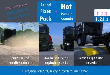 Sound Fixes Pack + Hot Pursuit Sounds v7.1