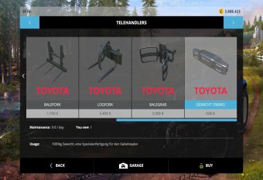Toyota Forklift v1.0