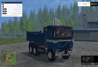 Volvo F12 6x4 Benne v1.9