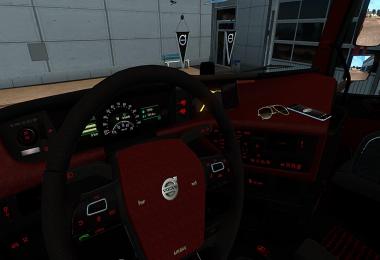Volvo FH 16 2012 Black&Red; Interior