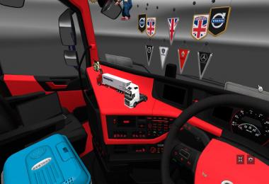 Volvo fh 16 red and black interior 1.22.x