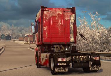 Snowy/Dirty Skin for Renault Magnum v1