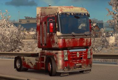 Snowy/Dirty Skin for Renault Magnum v1