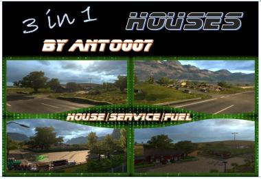 3 in 1 Houses by anto007