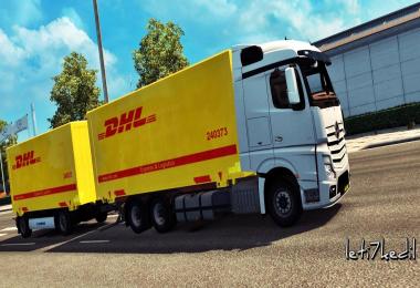 Actros MP4 DHL Tandem 1.21.x - 1.22.x