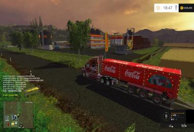 Coca Cola Christmas Truck v1.1