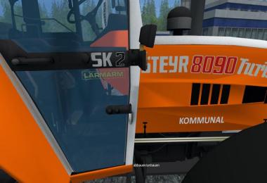 Steyr 8090 SK2 municipal forestry v1.0