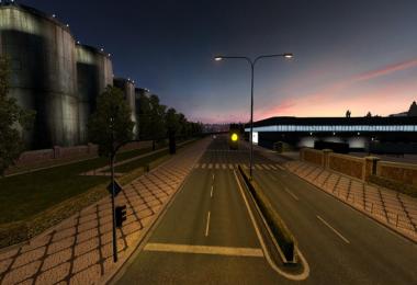 The backup lights + reflective signs 1.22.x