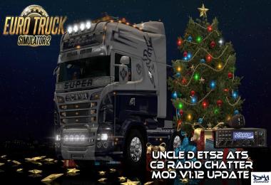 Uncle D ETS2 ATS CB Radio Chatter Mod V1.12