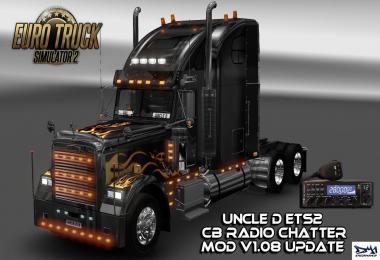 Uncle D ETS2 CB Radio Chatter Mod V1.08
