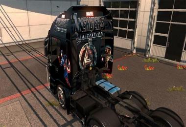 Avengers 2015 Iveco Hi-Way Skin