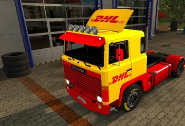 DHL skin for Scania v1