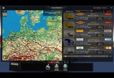 Europamap in color v2.0 Promods